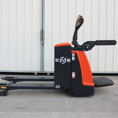 具有 2-5 吨负载能力的电动托盘车 ISO9001 热销新品可定制